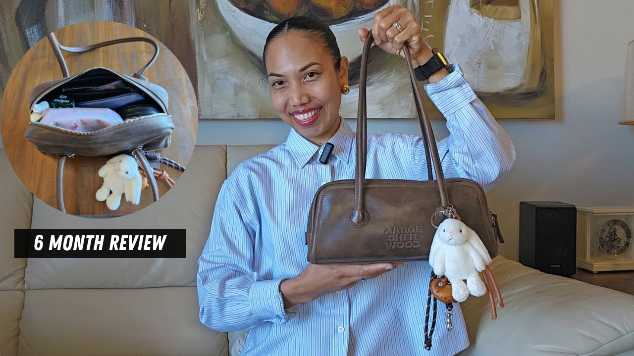 6 MONTH REVIEW & WHAT FITS? | MARGESHERWOOD BAGUETTE BAG 