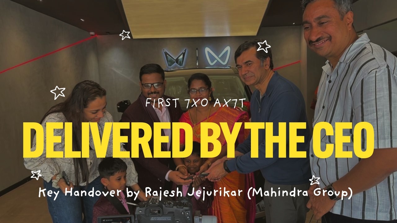 Mahindra XUV 7XO AX7T First Delivery @ Anant Cars Bangalore | Special Guest Rajesh Jejurikar CEO