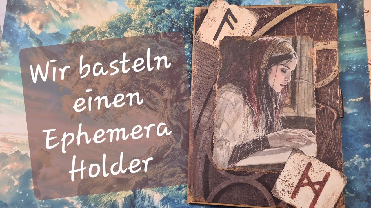 Wir basteln einen Ephemera Holder