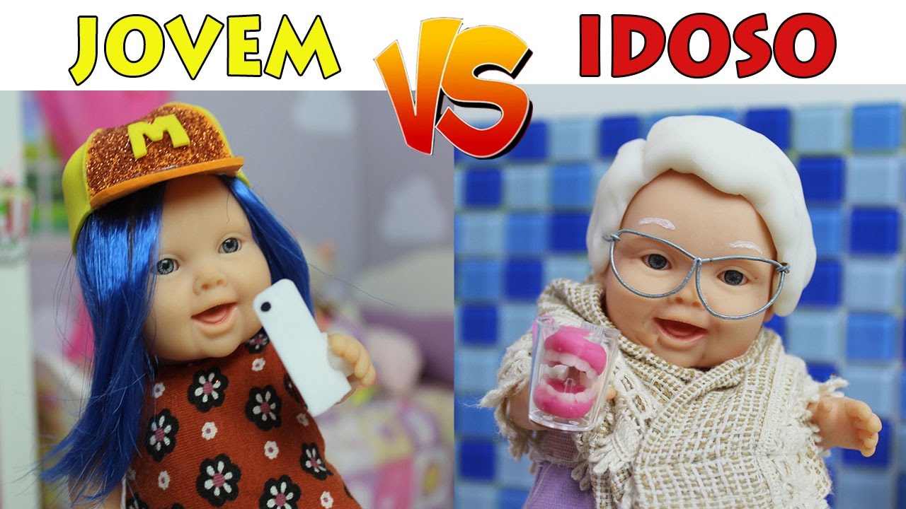 JOVEM VS IDOSO - Lilly Doll