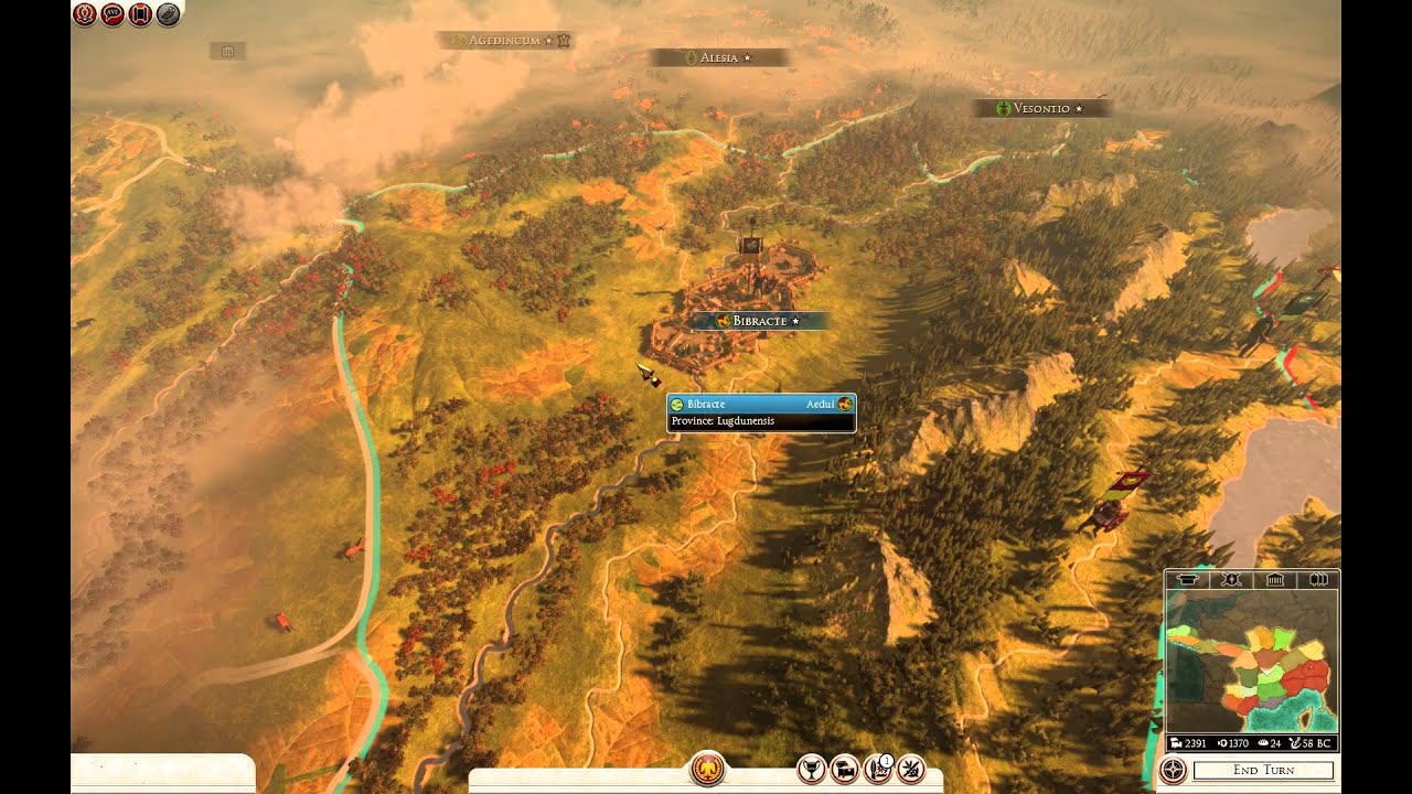 First look at Total War: ROME II --Caesar in Gaul Gameplay- UK/ESRB