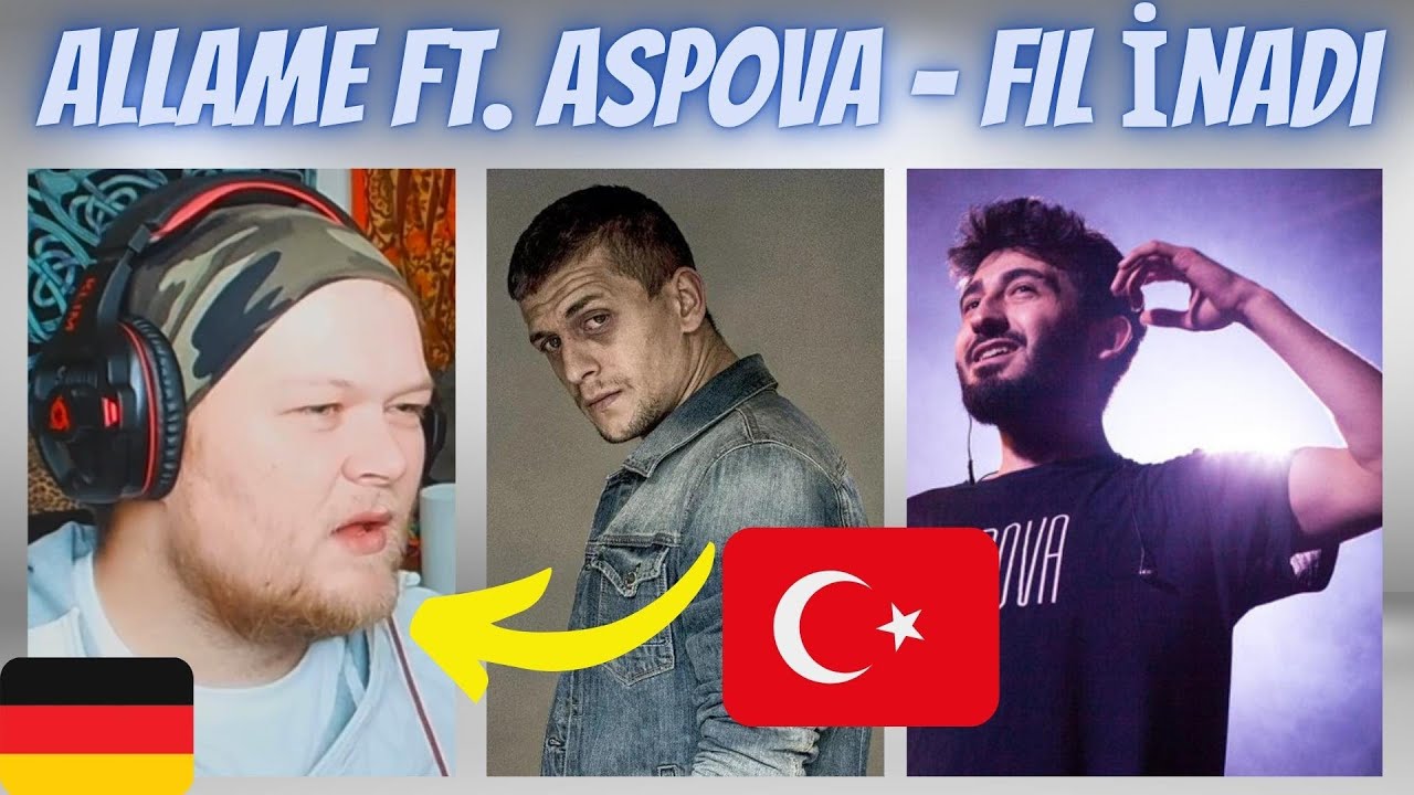 🇹🇷 Allame ft. Aspova - Fil İnadı | GERMAN Reaction