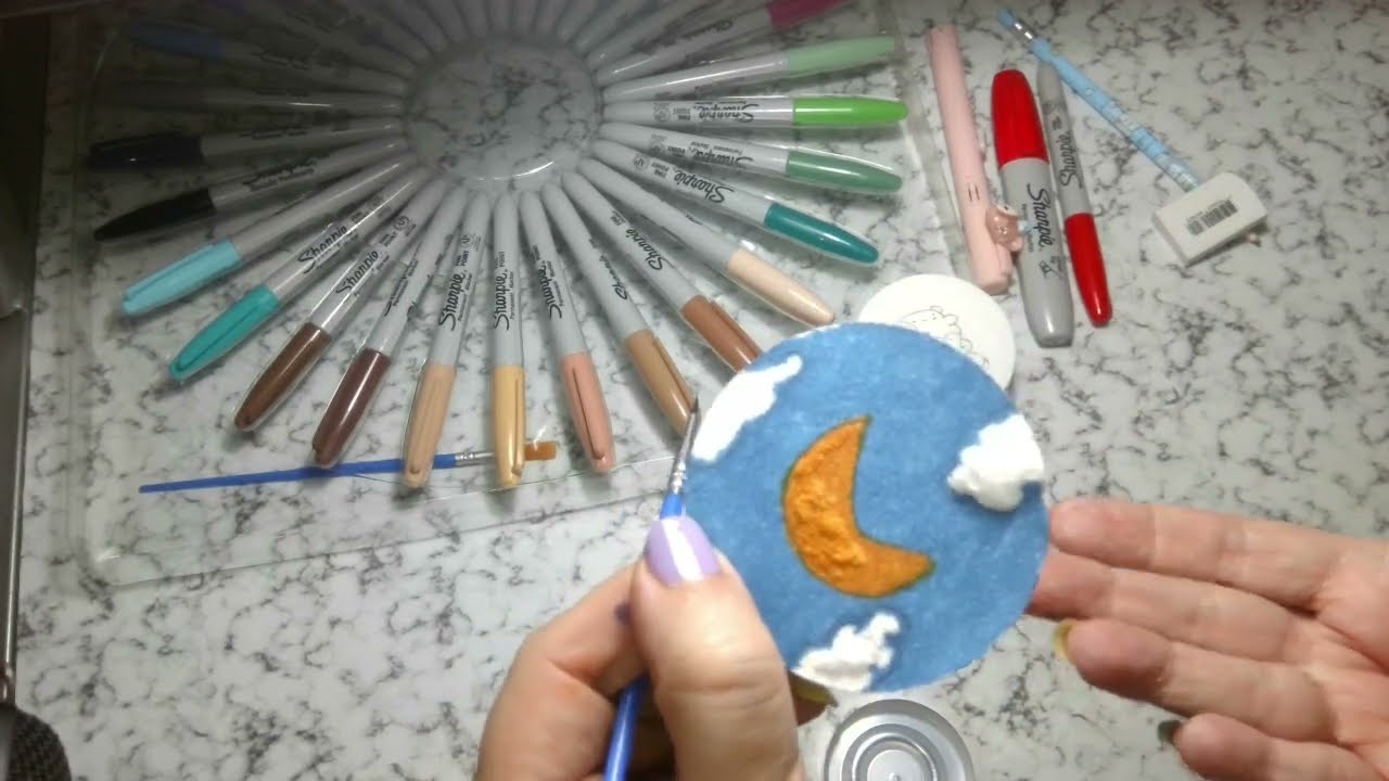 Probando los Sharpie edición limitada! 🌟 Crea magia en un lienzo 3D 🖌️
