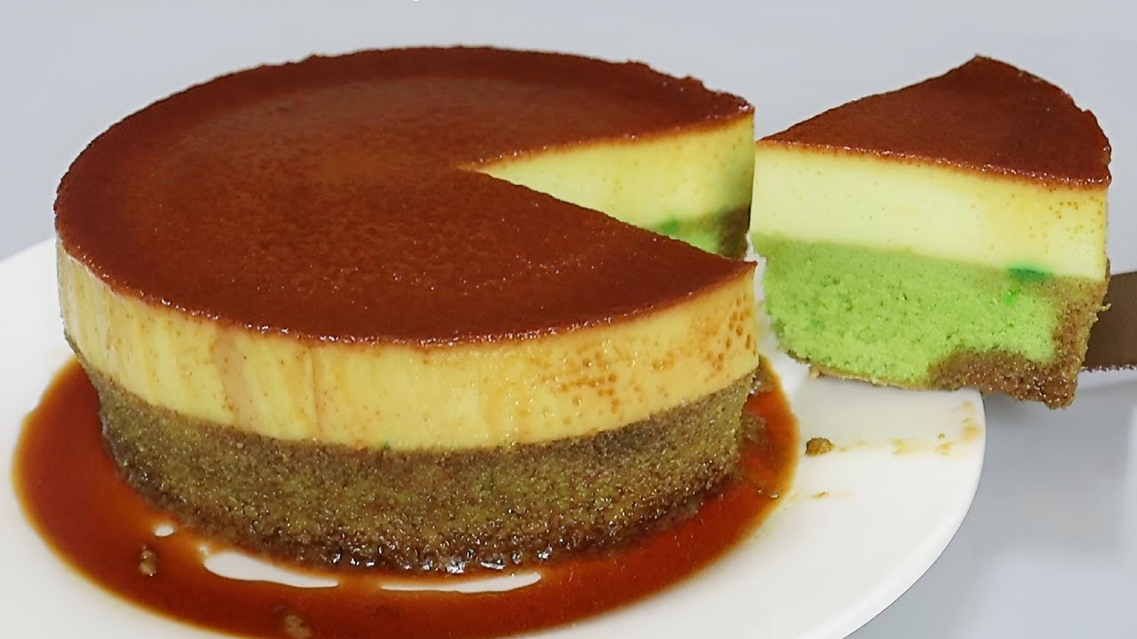 Resepi Kek Pandan Puding Karamel / Puding Karamel Sukatan Cawan / Cara Buat Puding Karamel