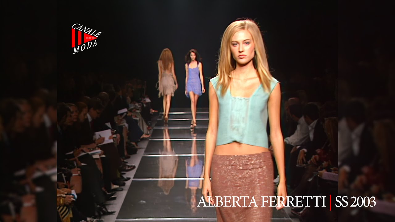 ALBERTA FERRETTI Spring Summer 2003 Milano - Canale Moda