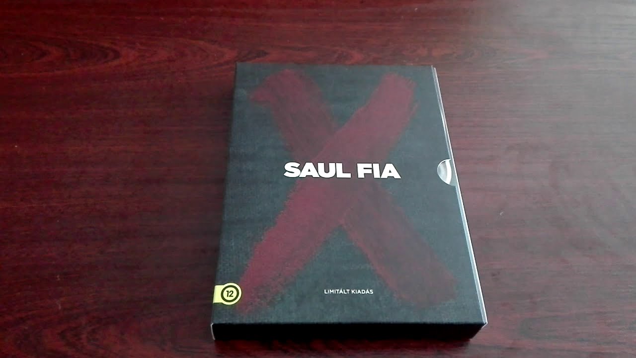 'Saul fia' Blu-Ray kicsomagolás