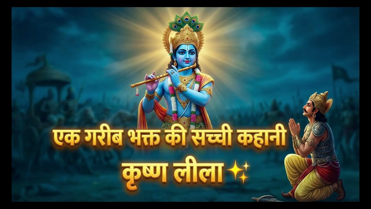 एक गरीब भक्त की सच्ची कहानी – कृष्ण लीला | भगवद गीता का ज्ञान | जीवन बदल देगी