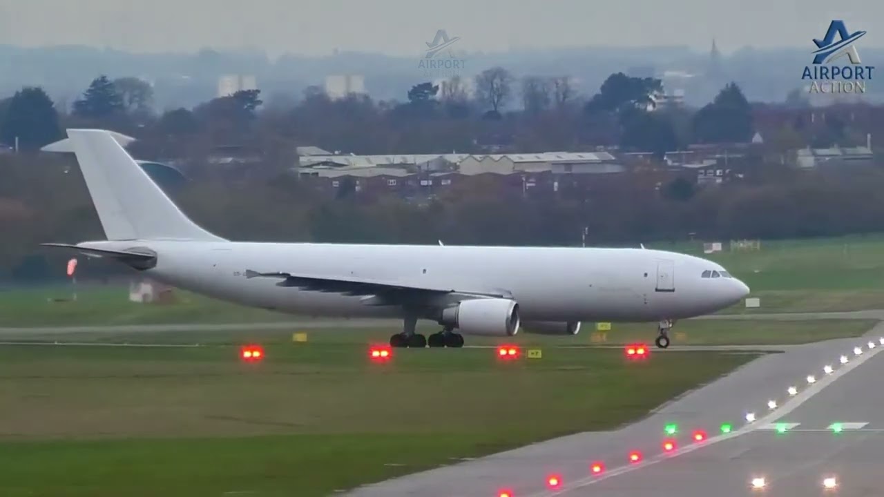 SOLINAIR Airbus A300-600(F) Departing Birmingham Airport ( BHX )