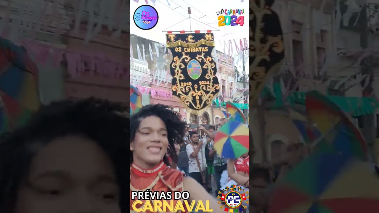 [PR&Eacute;VIAS 2024] OS CHIBATAS NAS RUAS DE OLINDA  #carnavaldepernambuco #carnavaldeolinda  #carnaval