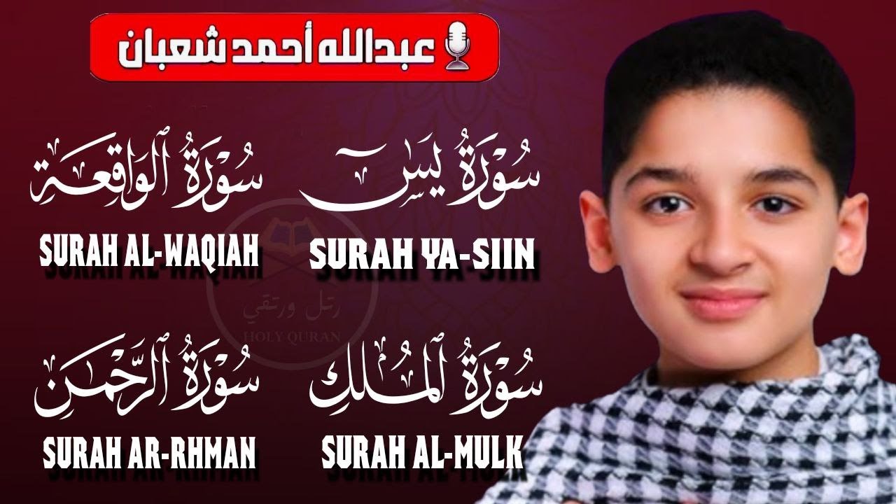The Most Wonderful Recitations | تلاوة عجيبة تريح القلوب والعقول - سورة يس الرحمن الواقعة الملك يس