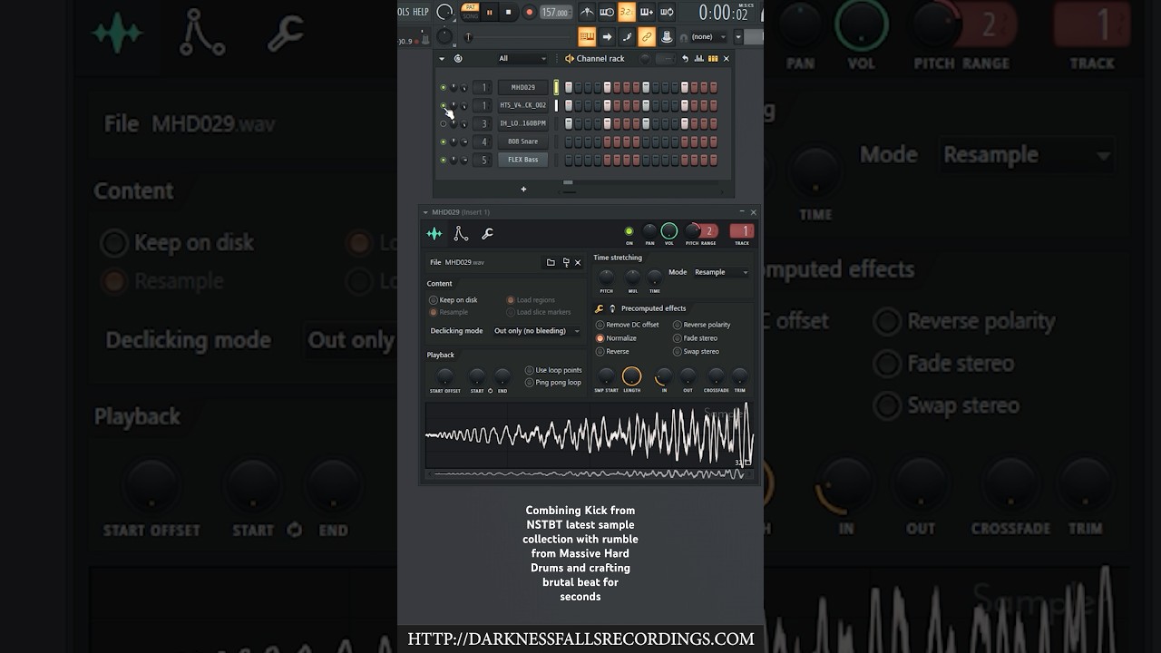 Crafting Brutal #hardtechno beat in SECONDS