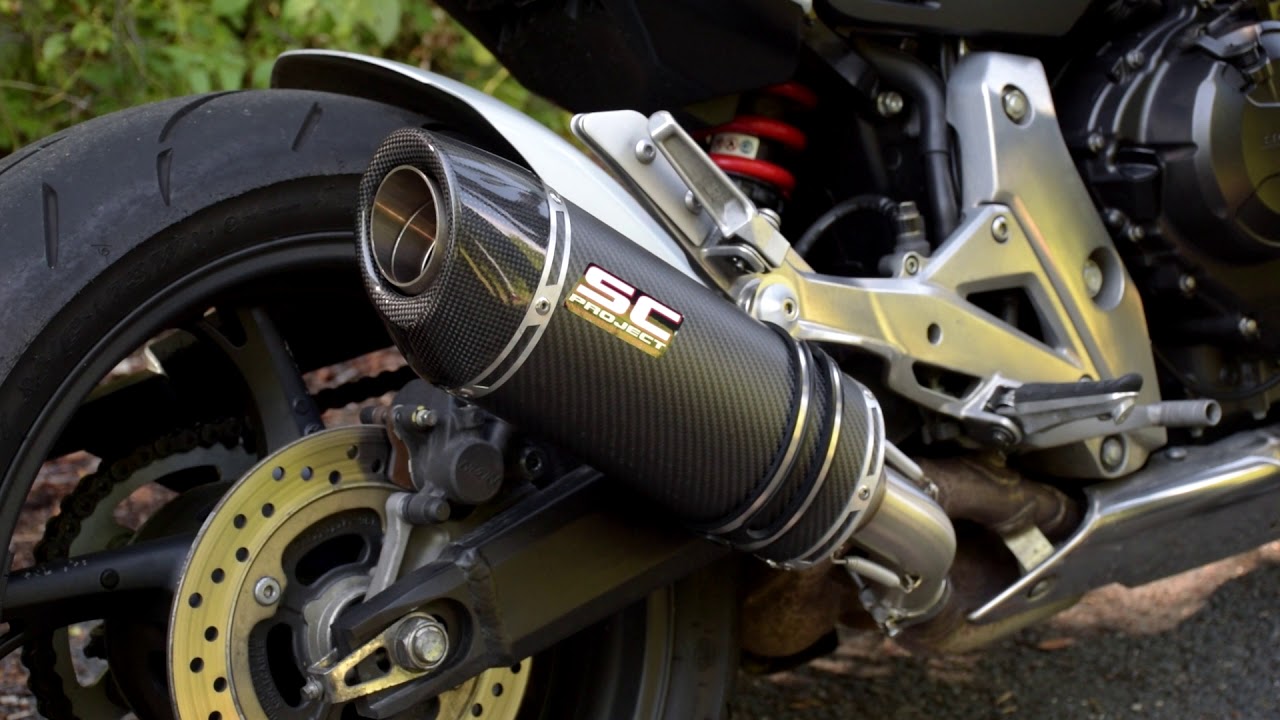 Honda Hornet 600 2011 SC Project Exhaust