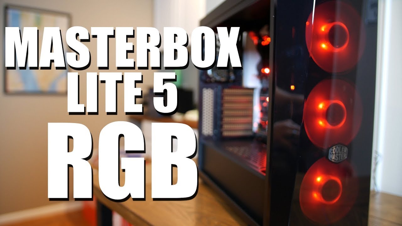 Cooler Master Masterbox Lite 5 ...RGB!
