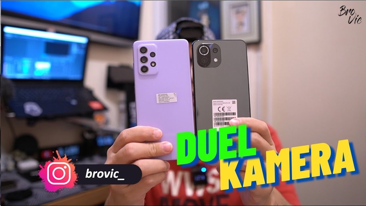 Duel Kamera Samsung A52 vs Xiaomi Mi 11 Lite