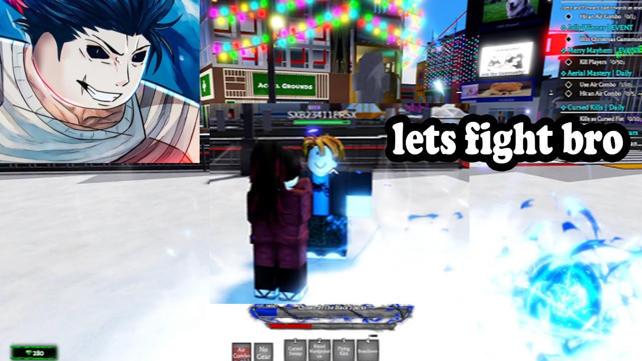 1v1 noob death match [Jujutsu Beatdown Roblox]