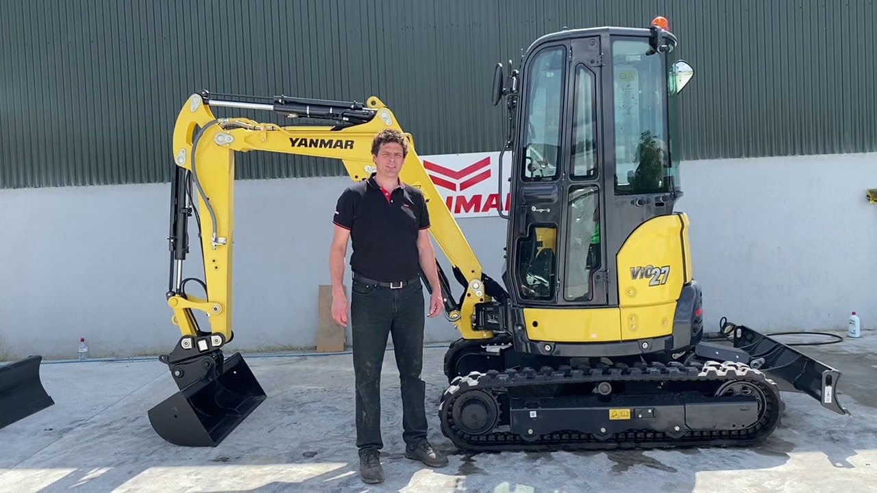 New Yanmar Vio27-6 Walk Around