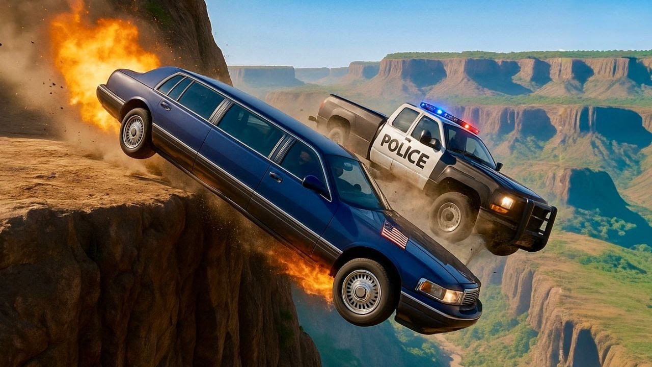 🧨 3 MINUTY NA UCIECZKĘ — PREZES vs POLICJA w KANIONIE! | BeamNG.drive