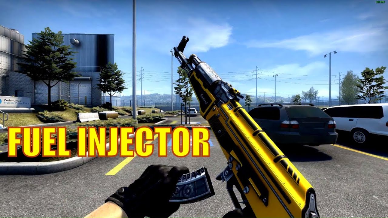 CSGO Ak 47 Fuel Injector, Skin Showcase | Gameplay