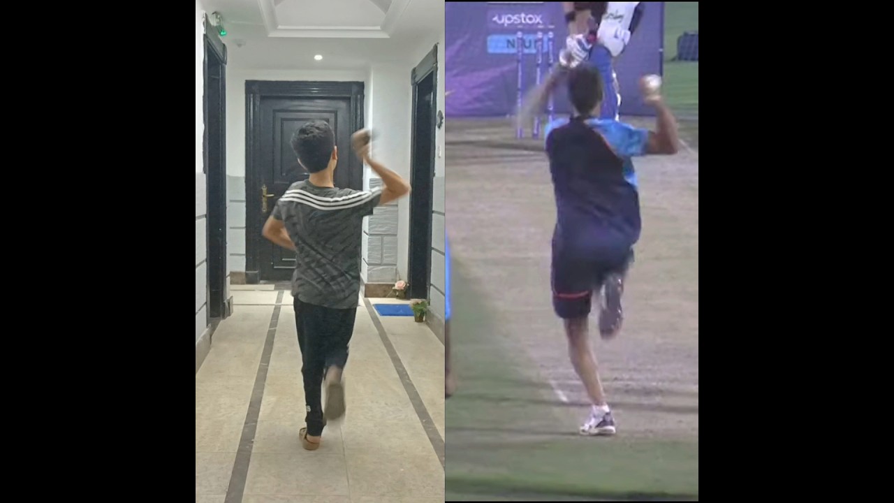 Harshal Patel Bowling Copy 🔥👀 || #shorts #cricket #youtubeshorts #shortsfeed