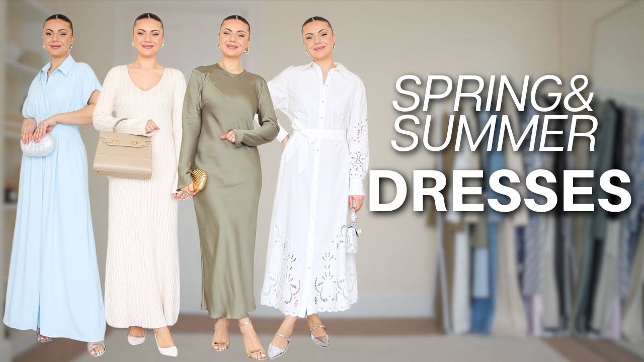 SPRING/SUMMER DRESSES | A MIX OF 18 CASUAL, WEDDING GUEST, WORKWEAR & EVENING OUTFITS