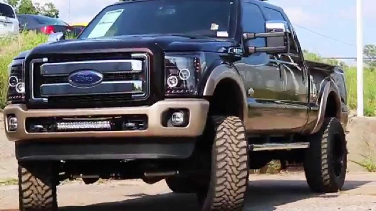 Lifted 2014 F250 King Ranch Superduty 8 Inch Pro Comp Lift