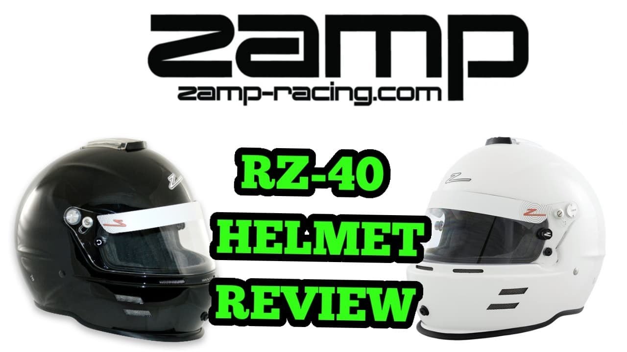 Zamp Racing RZ-40 Kevlar Mix Helmet Review and Close Up