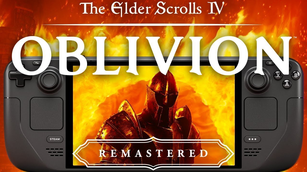 The Elder Scrolls IV Oblivion Remastered Steam Deck NEW Patch 1.2 Performance Tested: Playable?