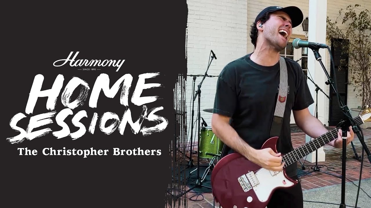 The Christopher Brothers with the Rebel Phat Cat Electric Guitar  | Harmony Home Sessions
