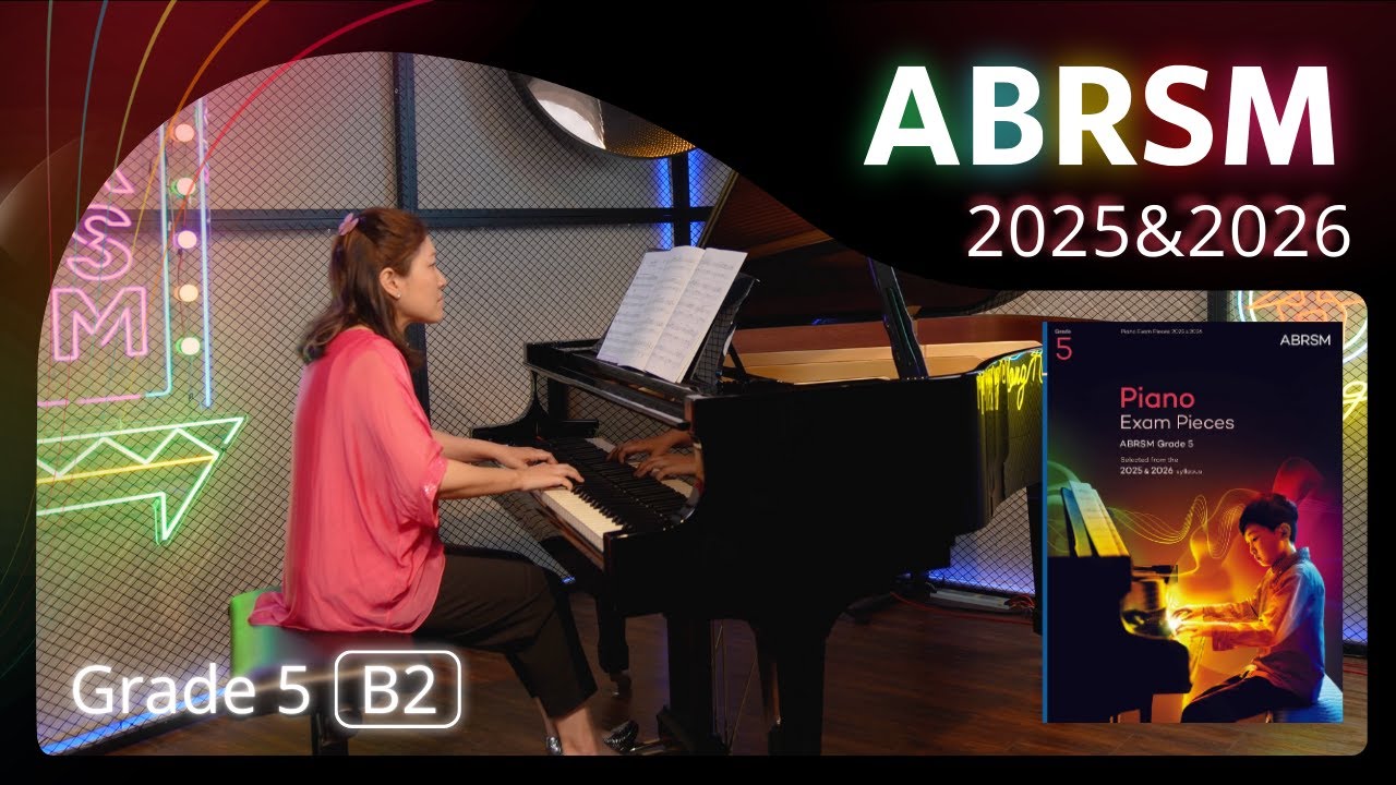 ABRSM Piano 2025 - 2026 Grade 5 B2 Foggy Blues: from Naoko Ikeda [青苗琴行 x 香港演藝精英協會]