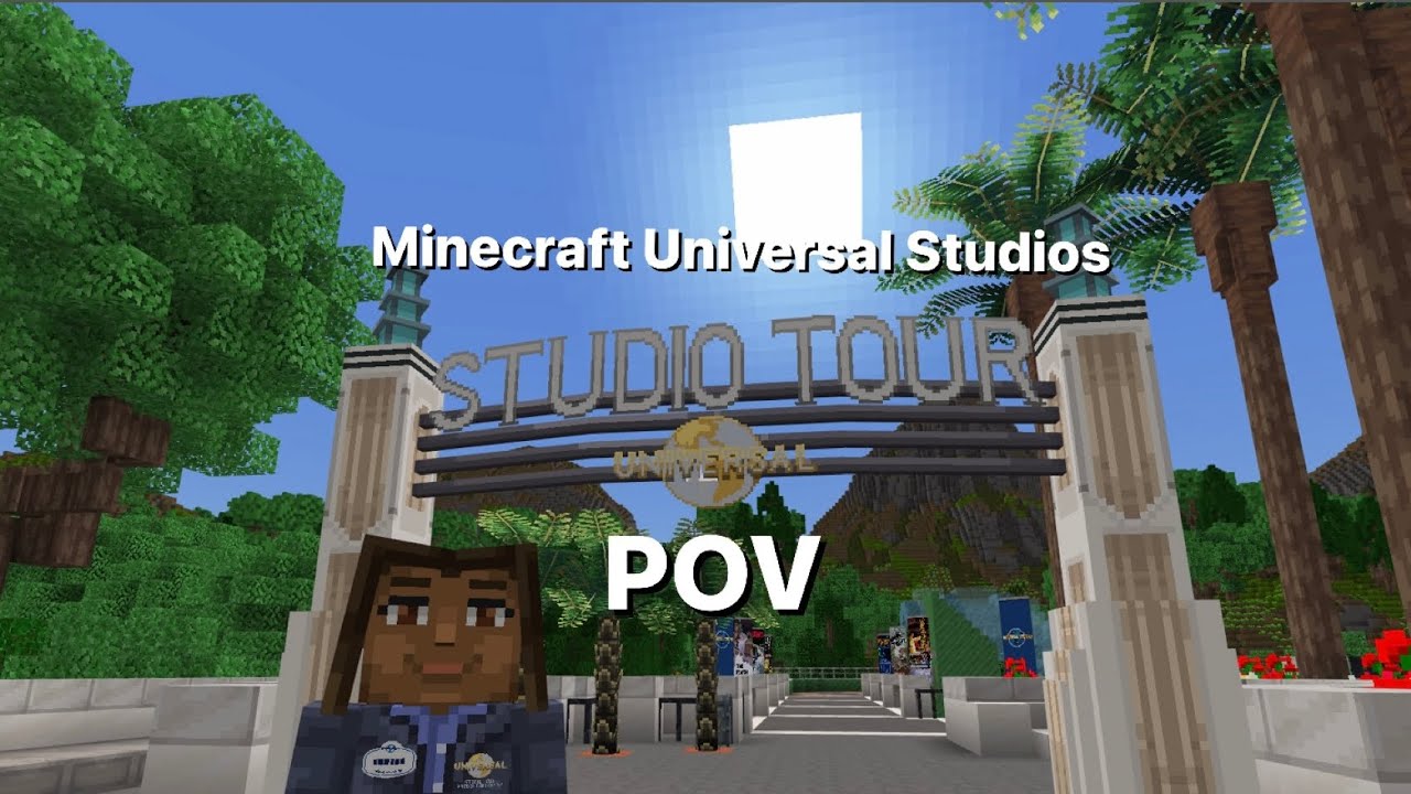 Minecraft Universal Studio Tour POV