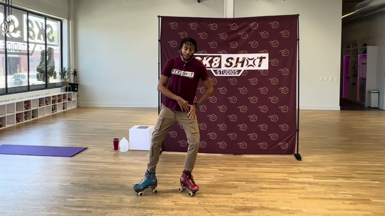 Turn Around Backwards on Roller Skates for Beginners