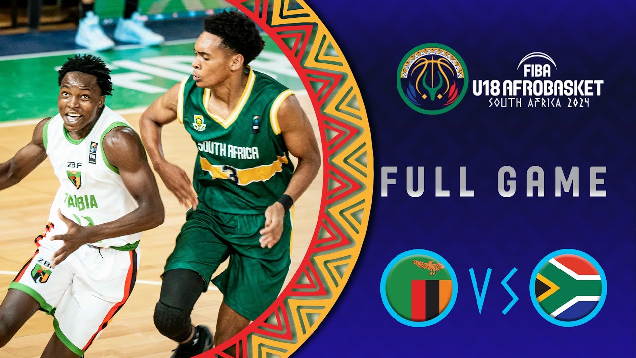 Group Phase | Zambia v South Africa | Full Basketball Game | FIBA U18 AfroBasket 2024