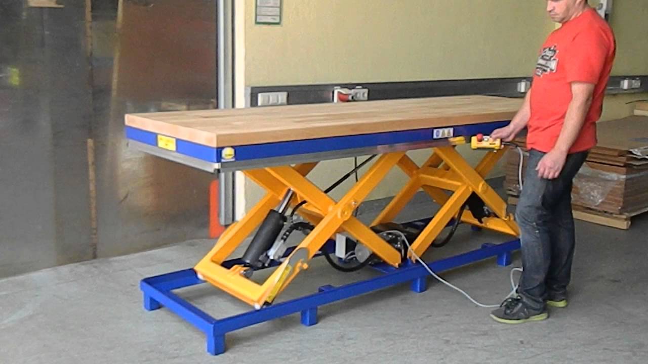 Beck Doppelscheren-Hubtisch Translift TLH 2000 Sonder