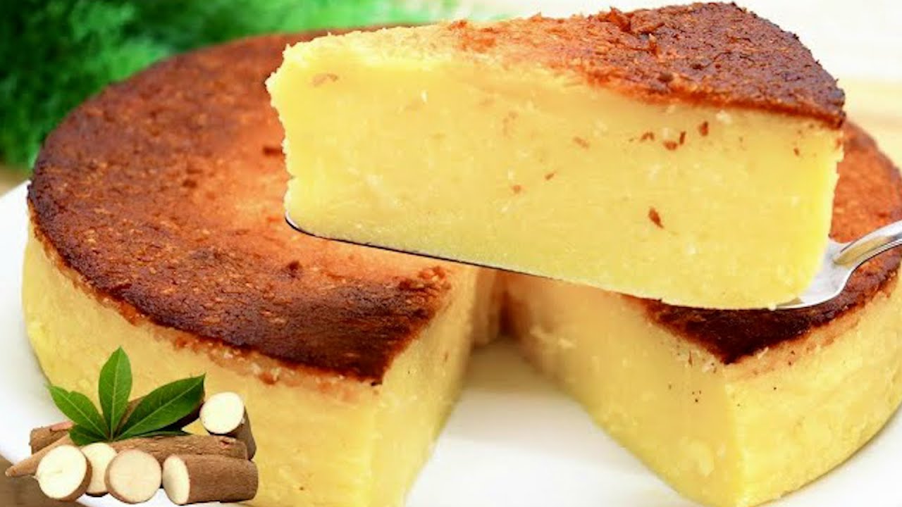 ESSE BOLO CREMOSO DE MANDIOCA É DELICIOSO