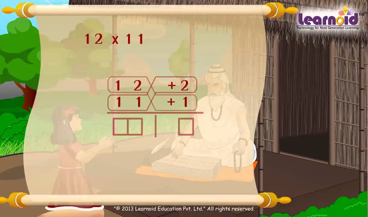 Vedic Math: Multiplication of Numbers Greater than Base Number (English)