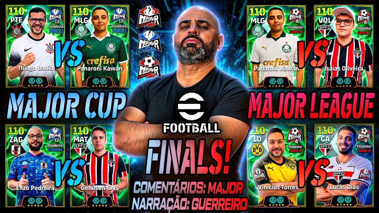 MAJOR CHAMPIONSHIP 1 – AS GRANDES FINAIS! 🏆🔥 Teremos CAMPEÕES INÉDITOS!