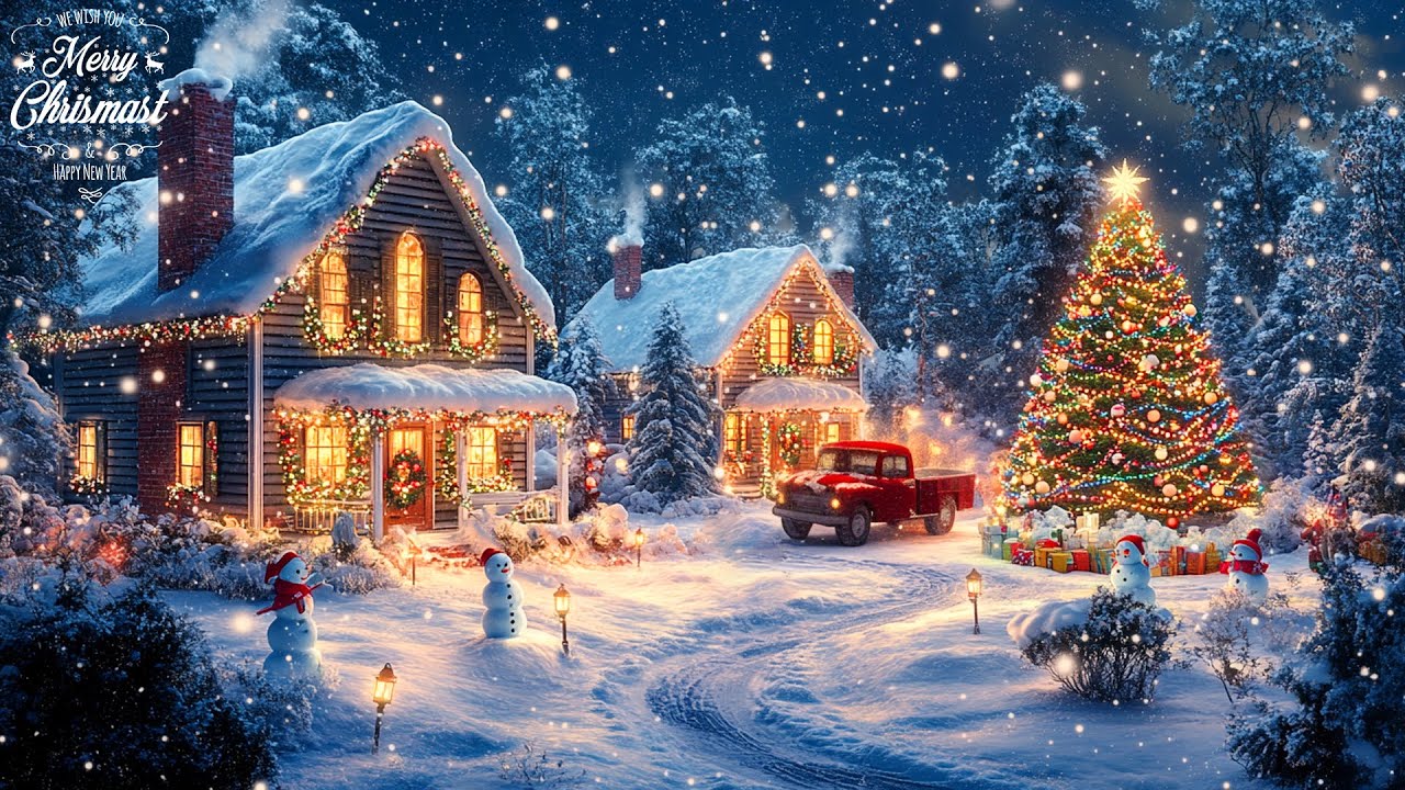 RELAXING BEAUTIFUL CHRISTMAS MUSIC 2026: Calm, Relax, Study 🎁 Relaxing Christmas Soft Piano Music