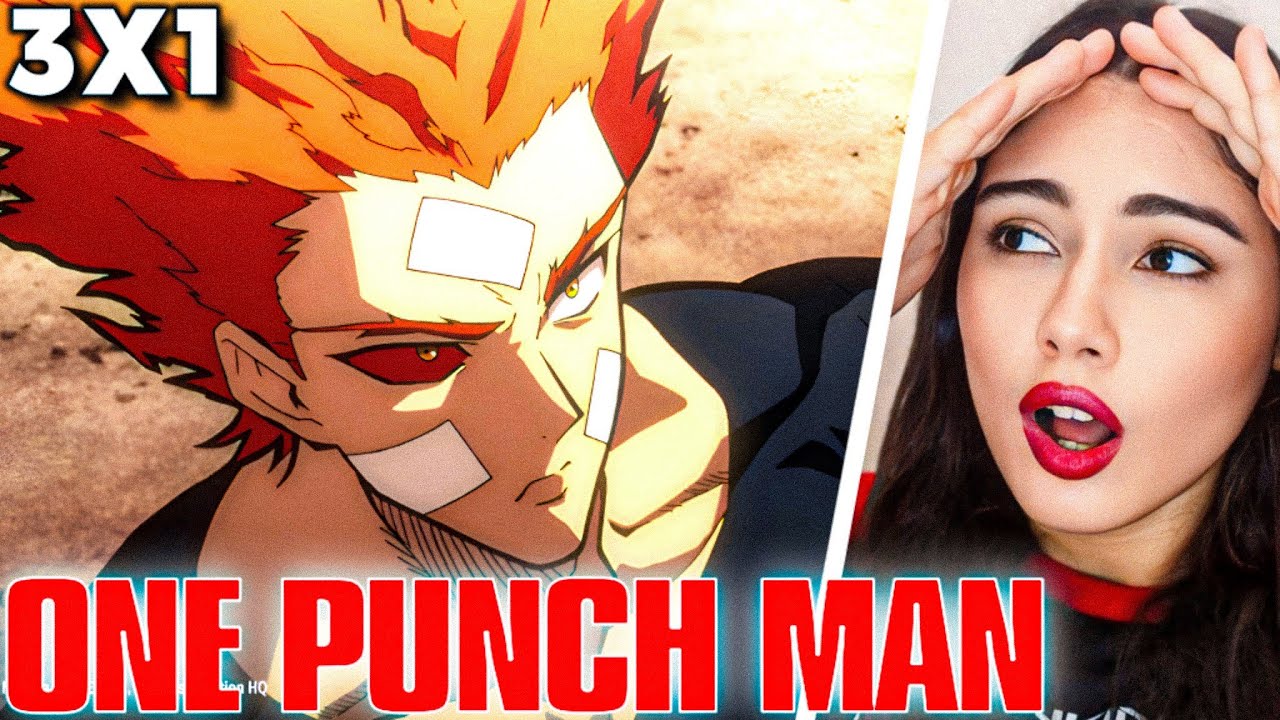 ¡EL REGRESO MÁS ESPERADO!😱 REACCIÓN A ONE PUNCH TEMPORADA 3 CAP 1