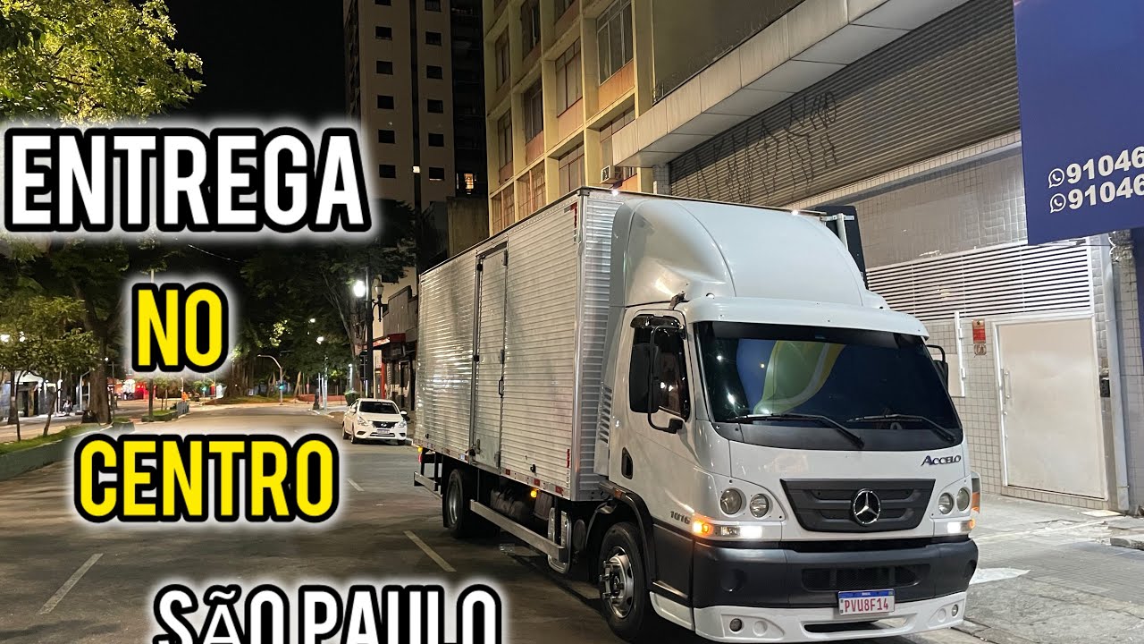 ENTREGA NA ÁREA CENTRAL DE SÃO PAULO, CAMINHÃO 3/4 E PERMITIDO?