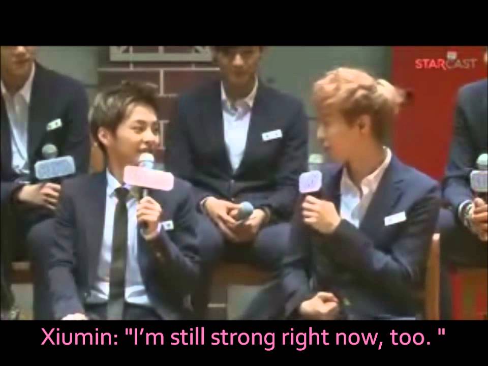 【130820 EXO NAVER STARCAST EngSubbed】Lay's Message to Xiumin 张艺兴김민석 XING BAOZI
