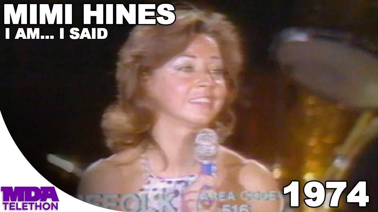 Mimi Hines - I Am... I Said | 1974 | MDA Telethon