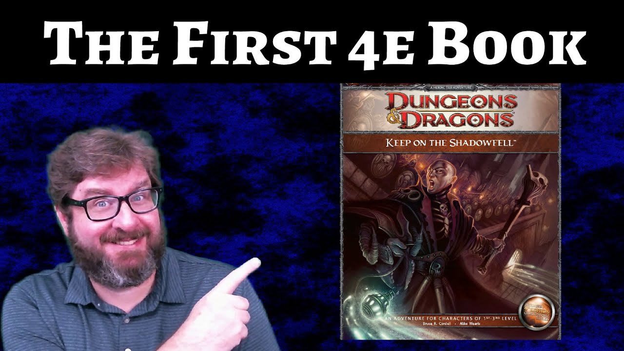 Keep on the Shadowfell Is an EXCELLENT Introduction to D&D 4e #dnd4e