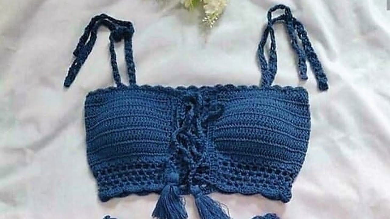 توب كروشيه حريمي توب كروشيه بناتي جديد | Crochet top for women Crochet top for girls