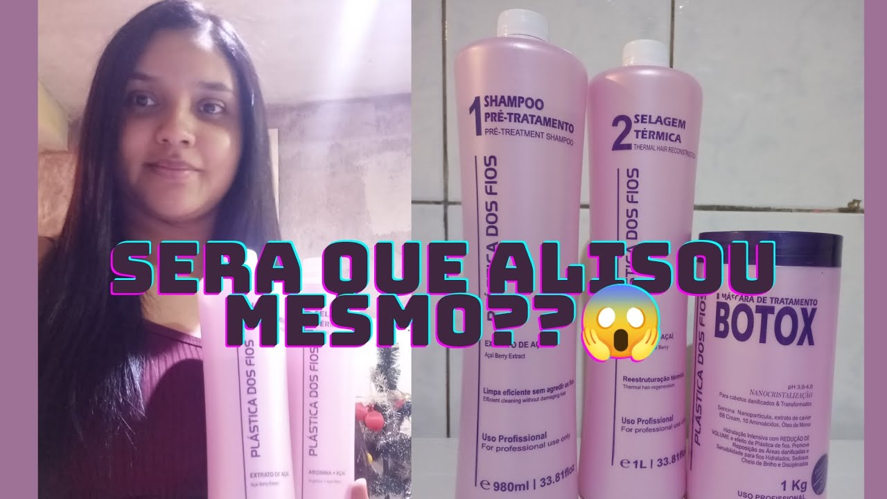 ✨Selagem térmica plástica dos fio passo a passo ✨