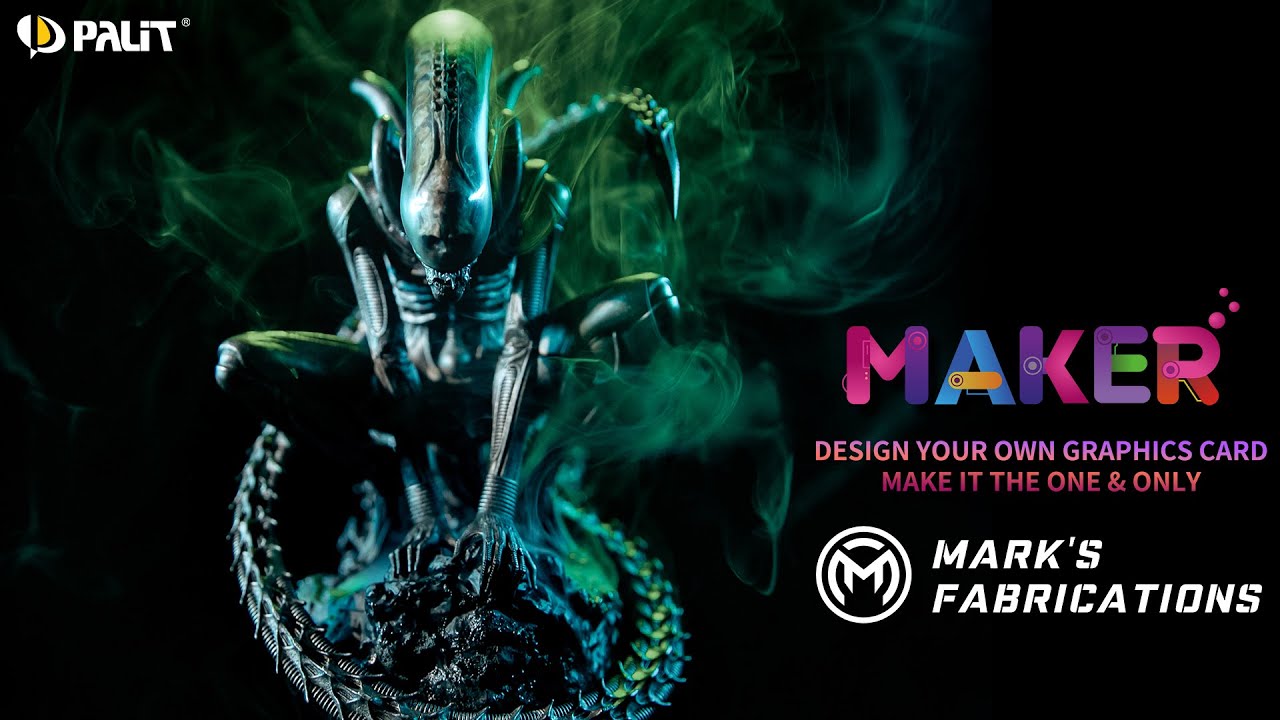 Palit Maker | GeForce RTX 4080 GamingPro | Alien PC Mod | PC Gamer | PC Artist