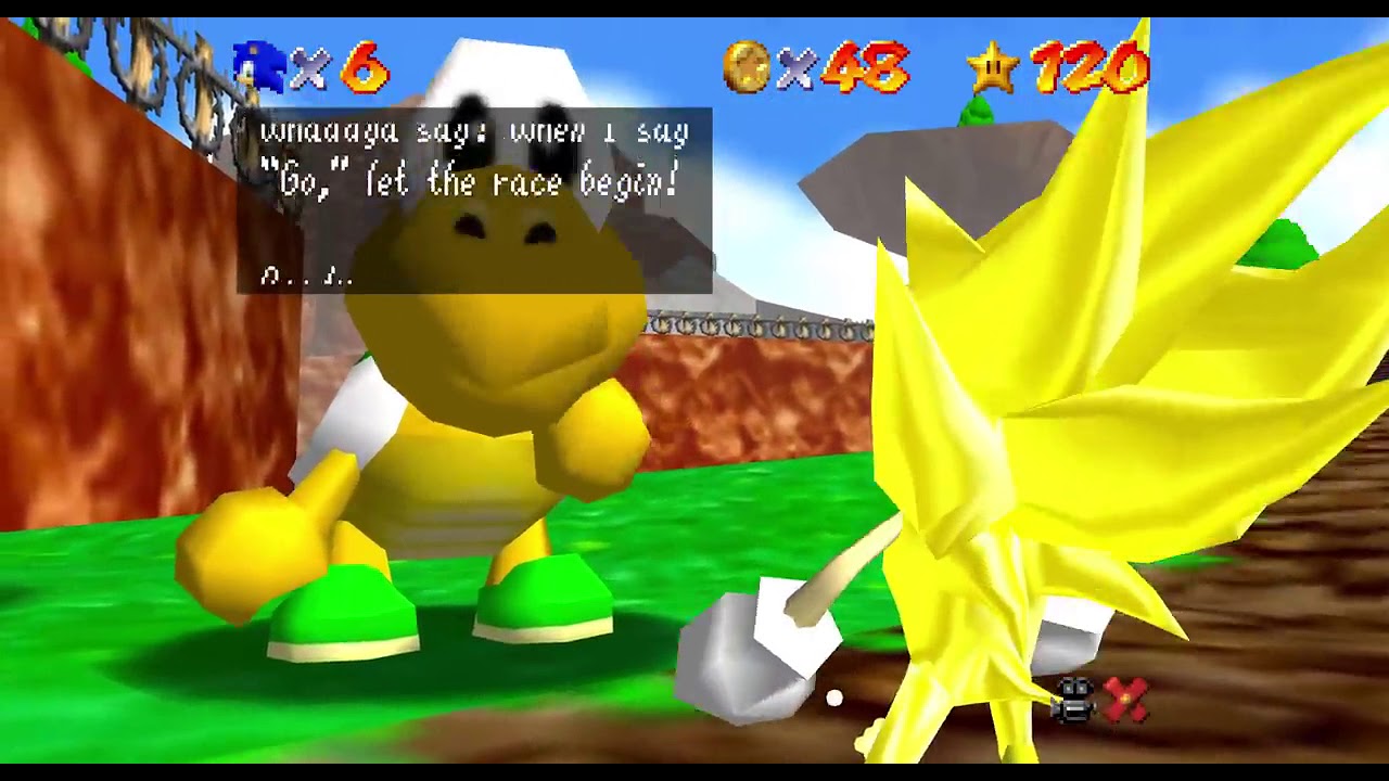 ⭐ Super Mario 64   Mario 64 Sonic Edition v3 0 1   PC Port   8K