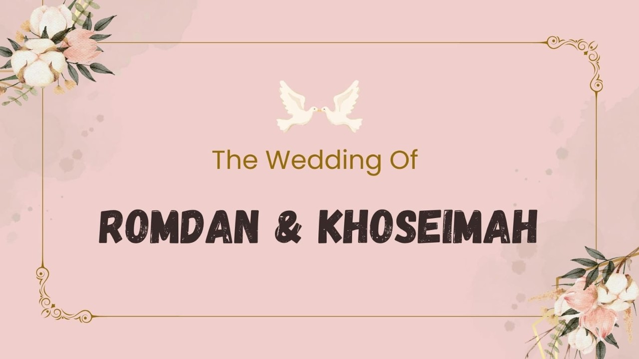 Live Pesta Pernikahan Romdan & Khoseimah