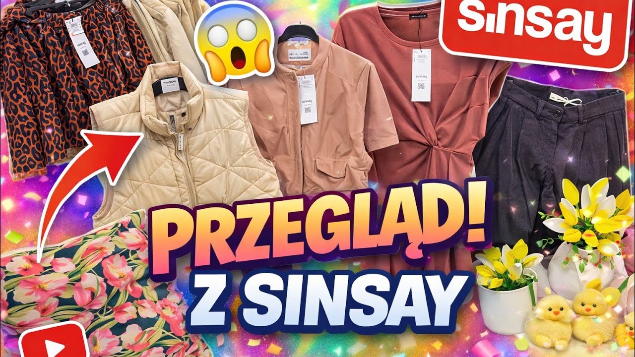 NOWA KOLEKCJA SINSAY 👀 Sprawdzam ubrania i dodatki!