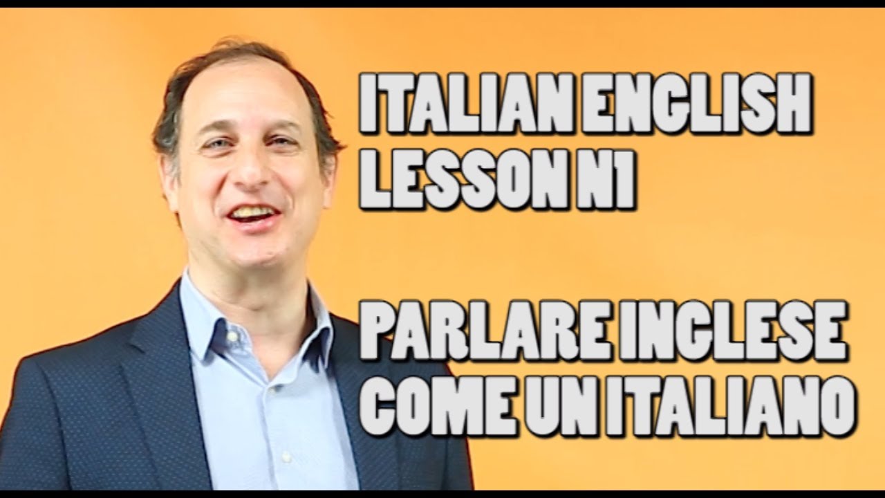 Andrea Di Marco - ITALIAN ENGLISH LESSON #1: Gremmar - SUB ITA