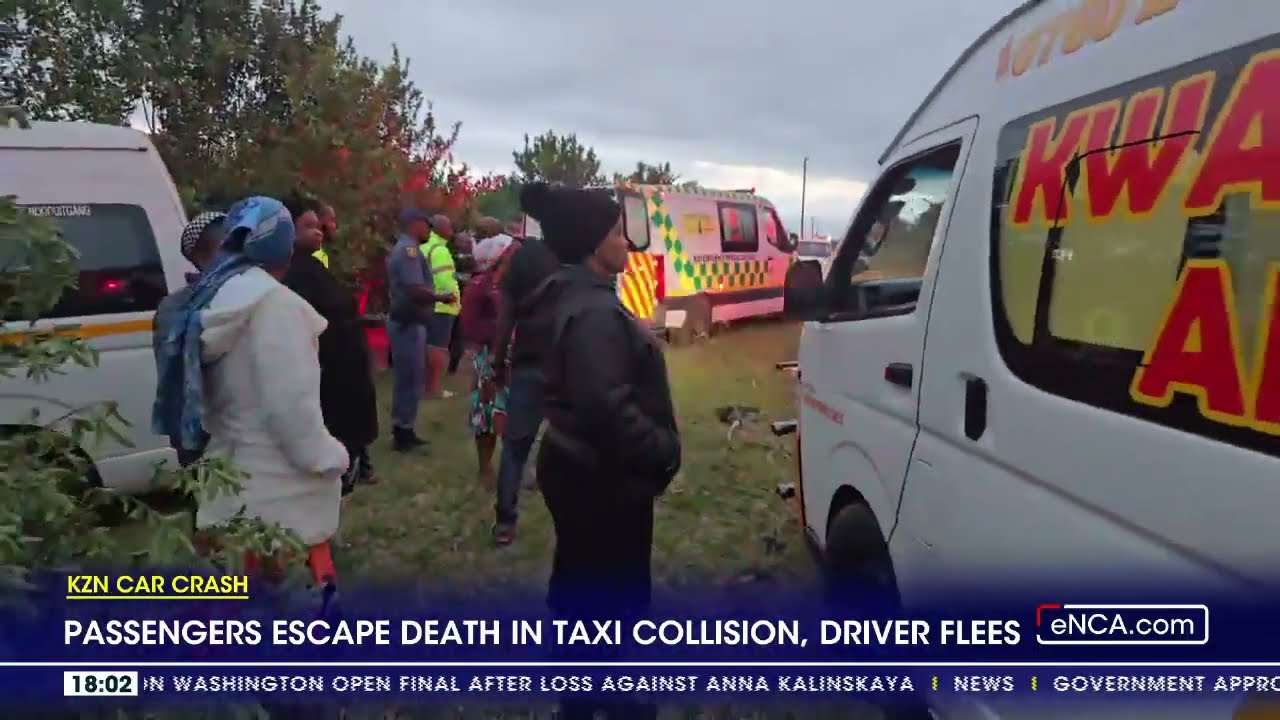 Drunk KZN taxi driver sought after causing accident and fleeing